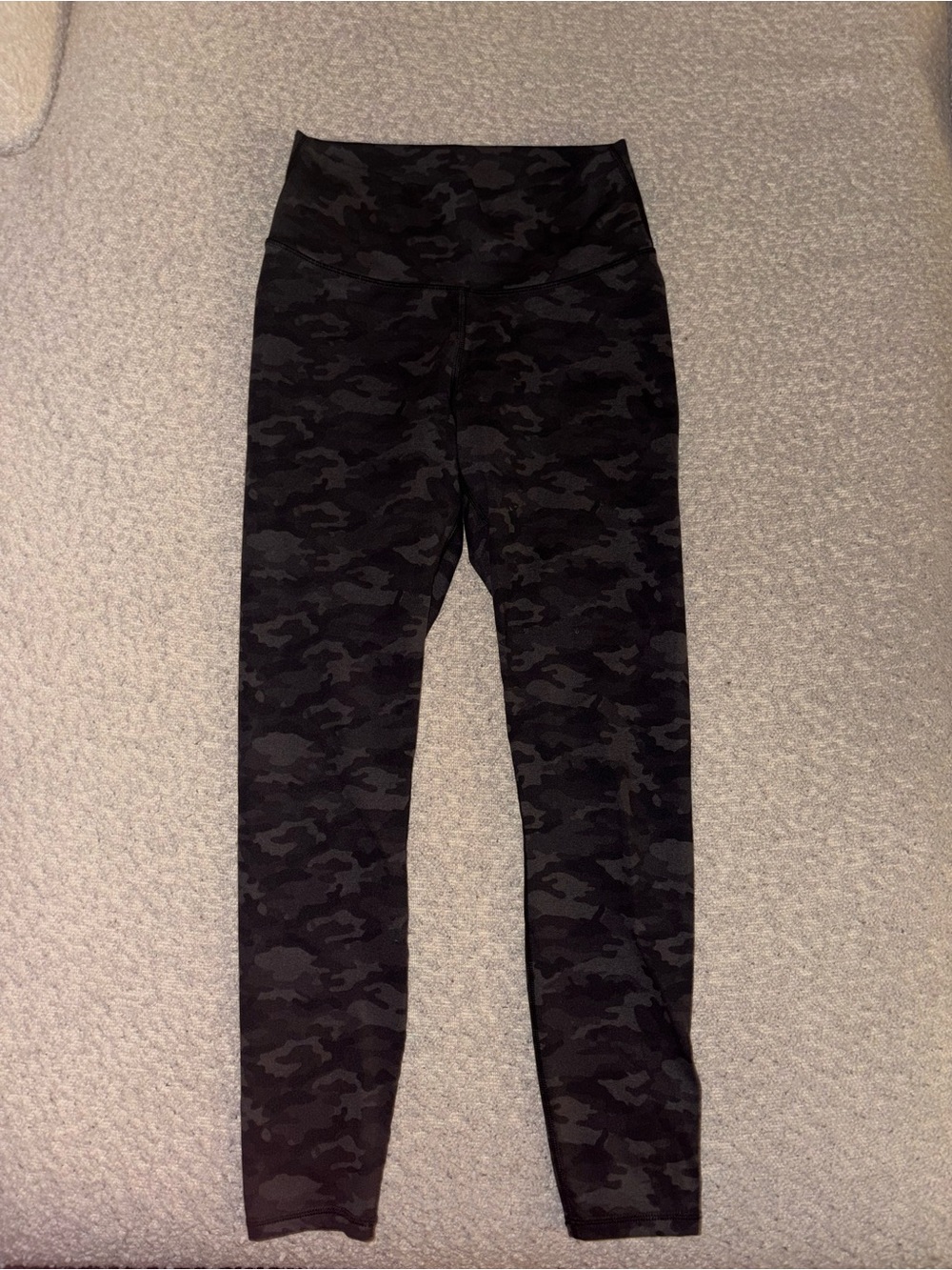 Fabletics Black Camo High-Rise Leggings